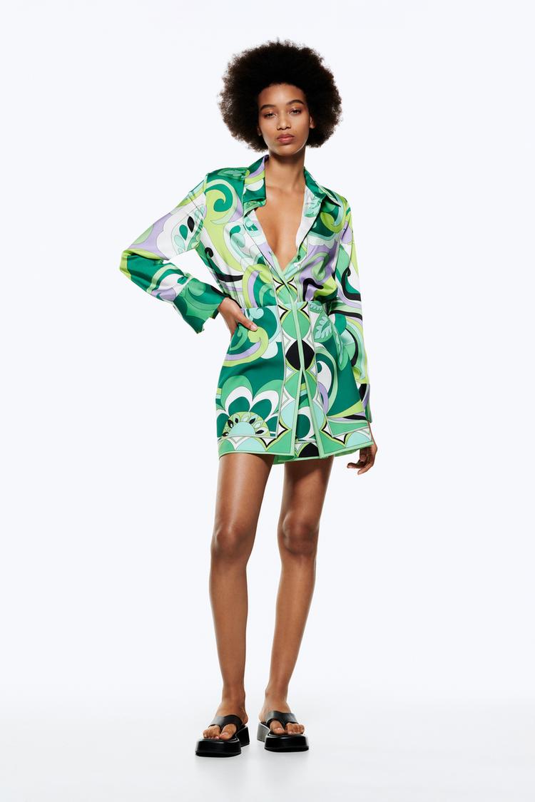 Groene rok zara hotsell